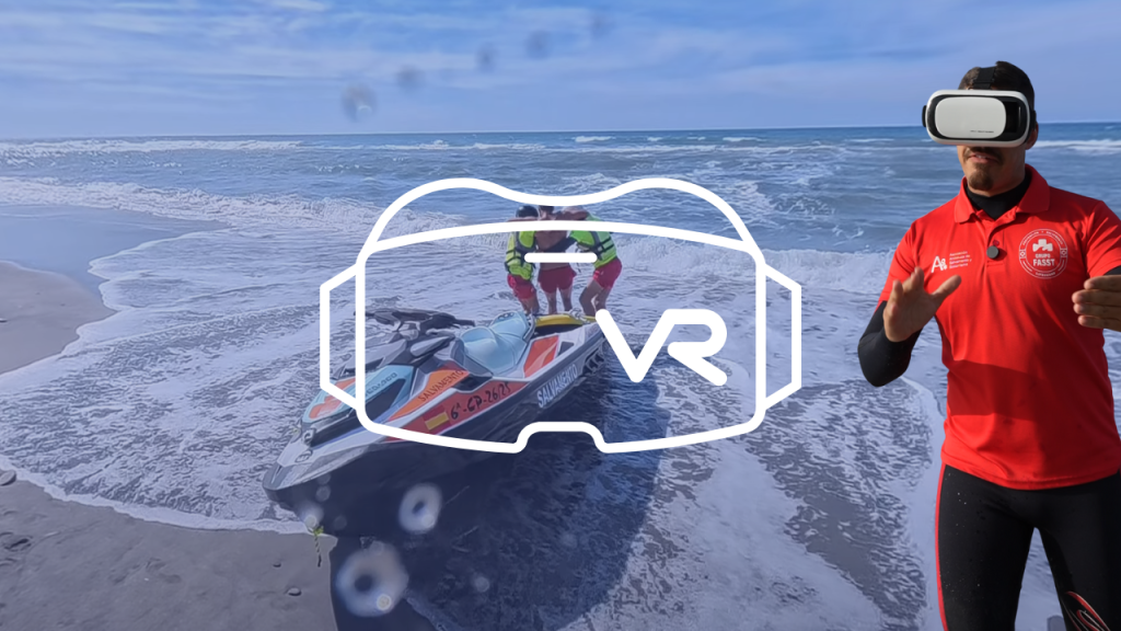 Realidad virtual en socorrismo acuático